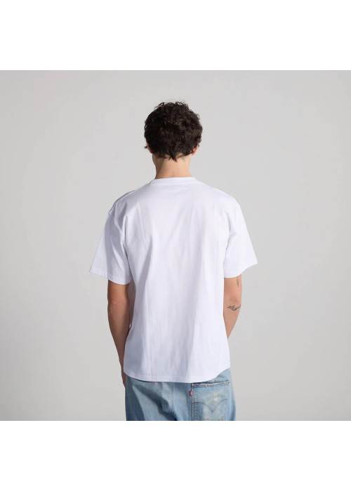 Bisous&nbsp;Skateboard TEE SHIRT BISOUS POCHOIR WHITE BBISOUSPOCHOIR chez West Gallery Dieppe