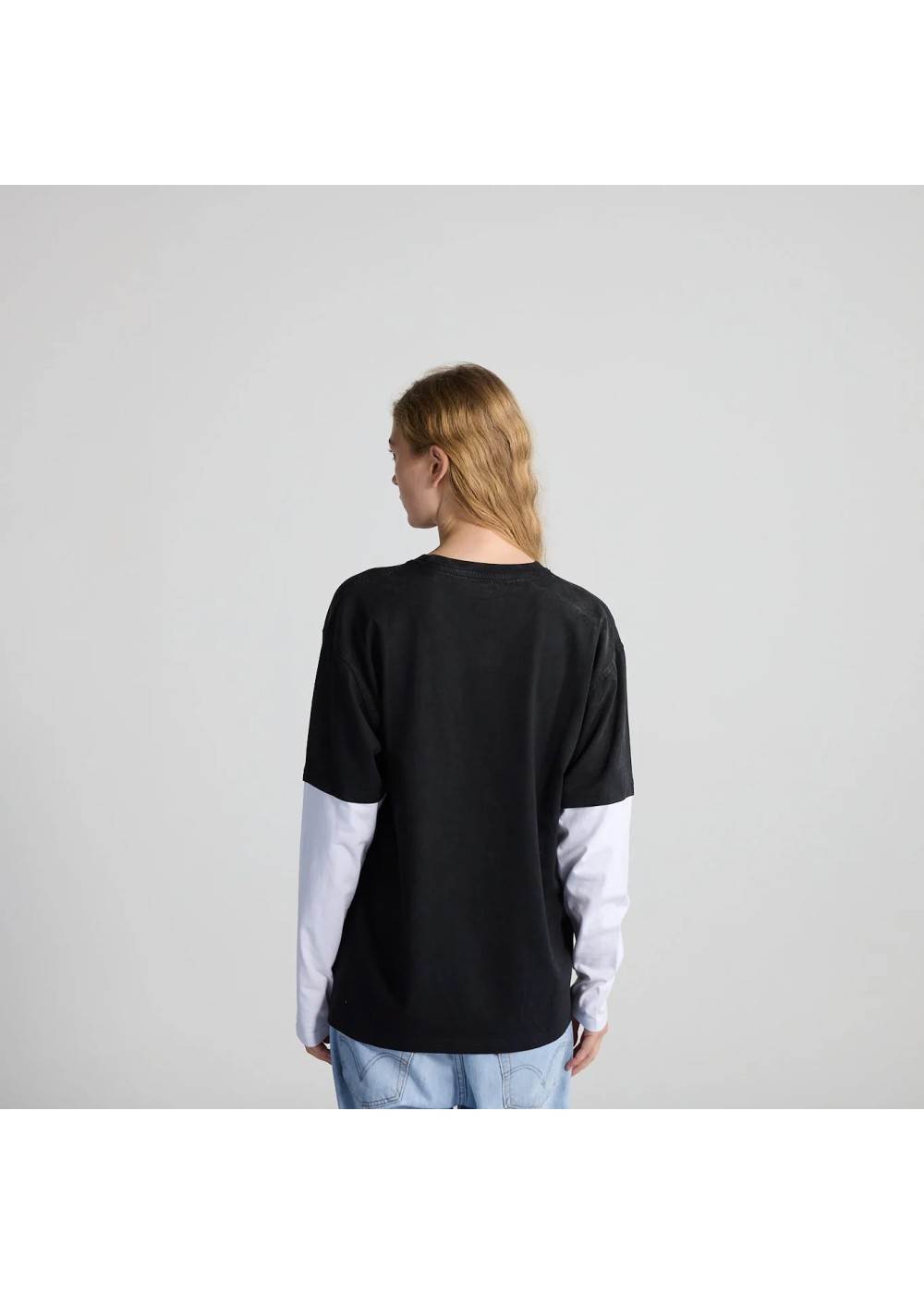 Bisous&nbsp;Skateboard TEE SHIRT BISOUS MANCHES LONGUES LS LOUNGE BLACK BBISOUSLSLOUNGE chez West Gallery Dieppe