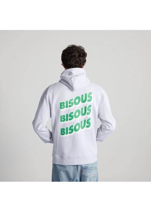 Bisous&nbsp;Skateboard SWEAT ZIP À CAPUCHE BISOUS HOODIE SONIC GREY BBISOUSHOODIESONIC chez West Gallery Dieppe