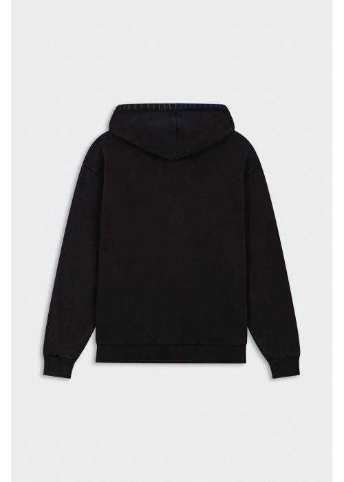 ELEVEN PARIS SWEAT ZIP À CAPUCHE ELEVEN PARIS MOON EPMOONSWEAT chez West Gallery Dieppe