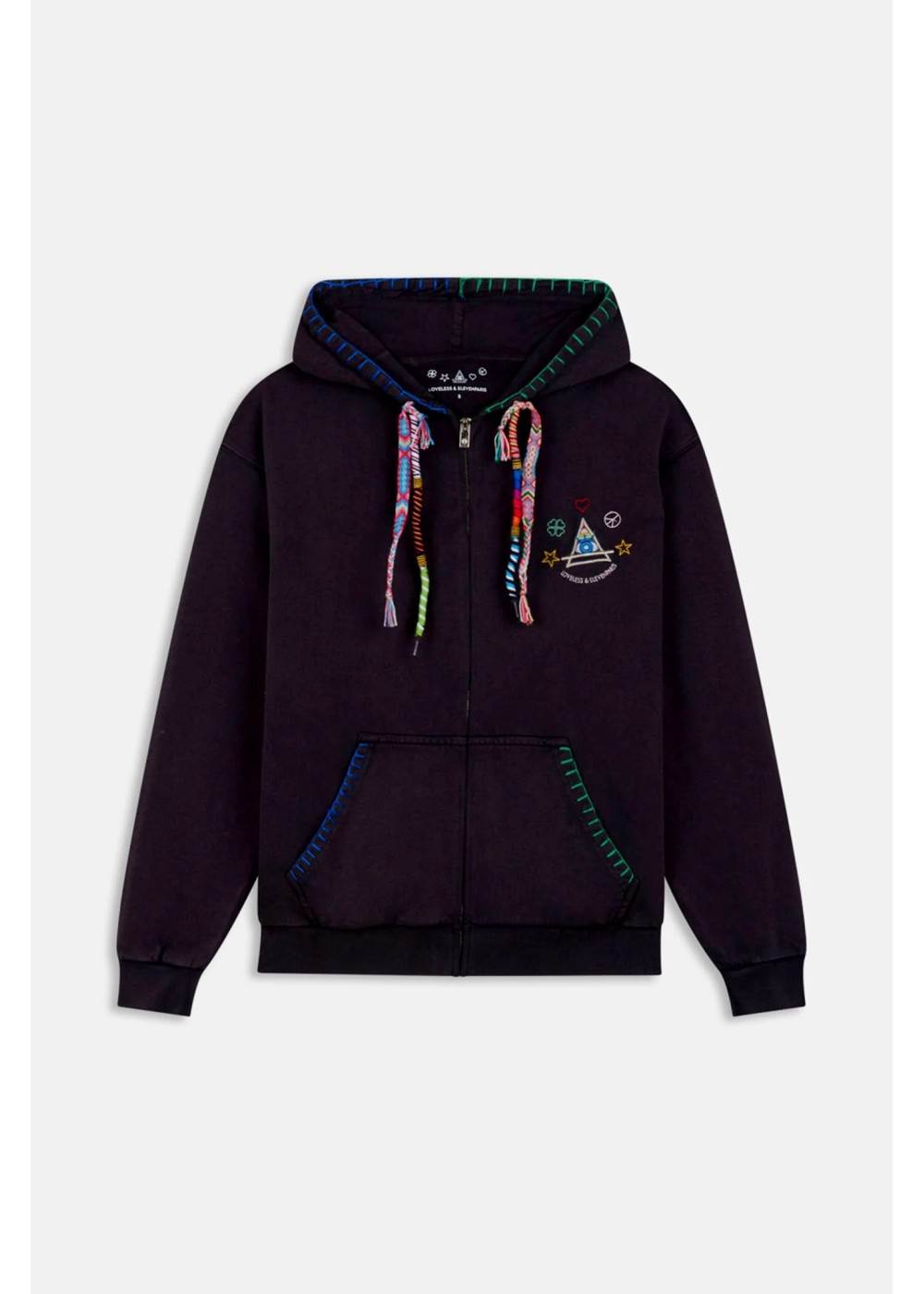 ELEVEN PARIS SWEAT ZIP À CAPUCHE ELEVEN PARIS MOON EPMOONSWEAT chez West Gallery Dieppe