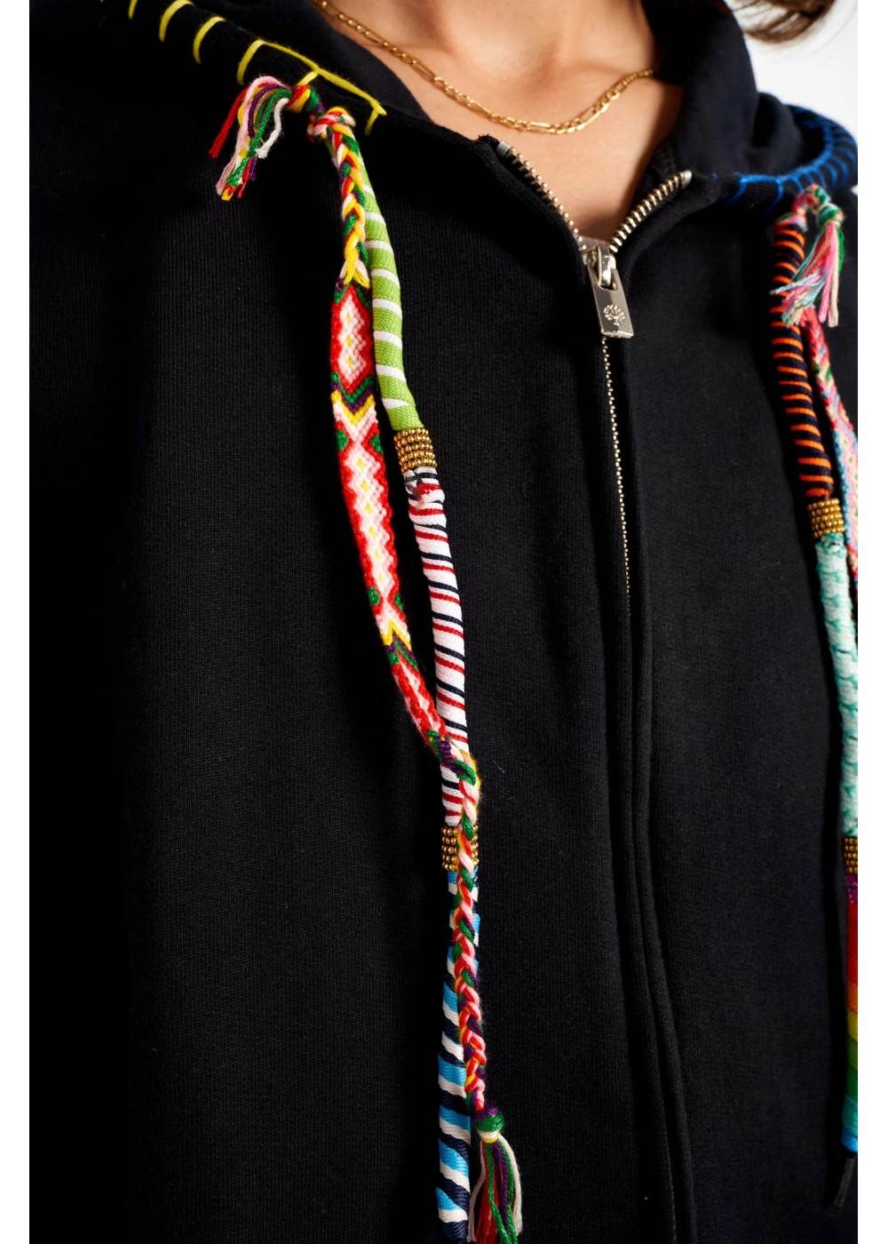 ELEVEN PARIS SWEAT ZIP À CAPUCHE ELEVEN PARIS MOON EPMOONSWEAT chez West Gallery Dieppe