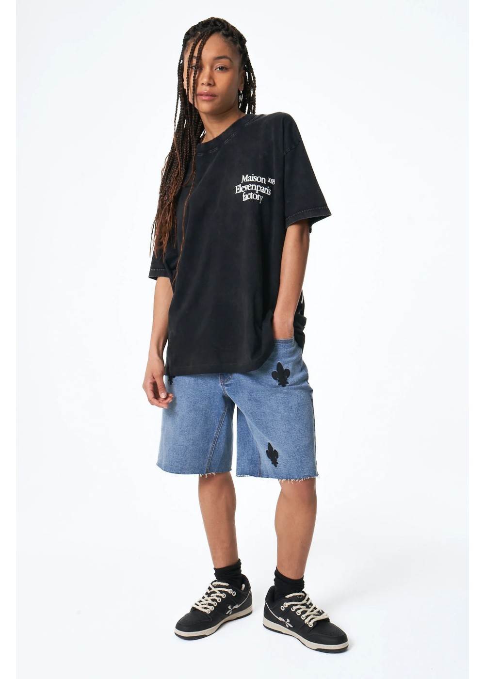 ELEVEN PARIS TEE SHIRT ELEVEN PARIS LYS EPLYS chez West Gallery Dieppe