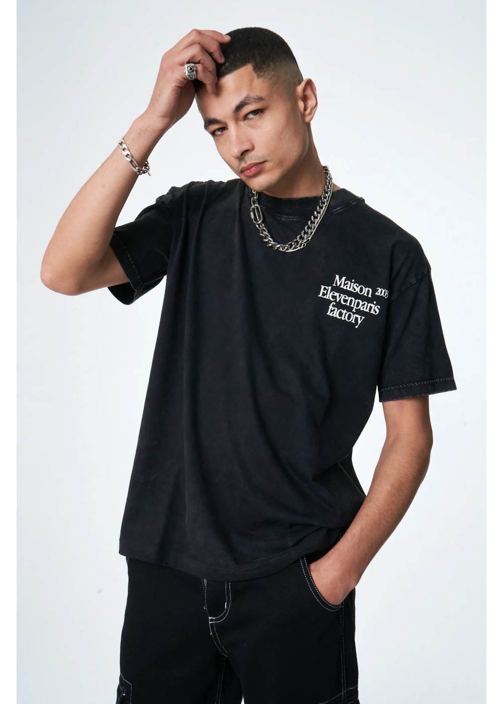 ELEVEN PARIS TEE SHIRT ELEVEN PARIS LYS EPLYS chez West Gallery Dieppe