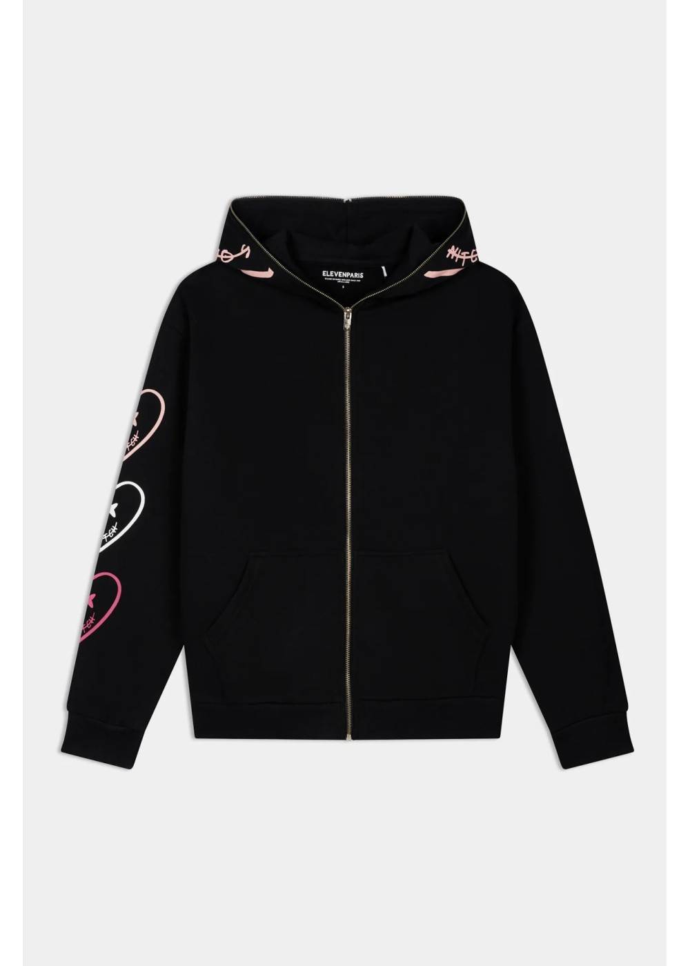 ELEVEN PARIS SWEAT FULL ZIP ELEVEN PARIS PYROMA EPPYROMA chez West Gallery Dieppe