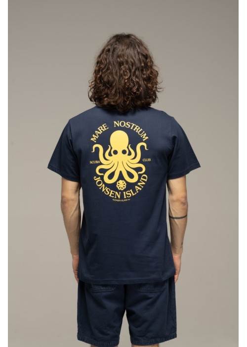 Jonsen Island T-SHIRT CLASSIC MARE NOSTRUM NAVY BLEU MARINE JICLASSICMARENOS chez West Gallery Dieppe