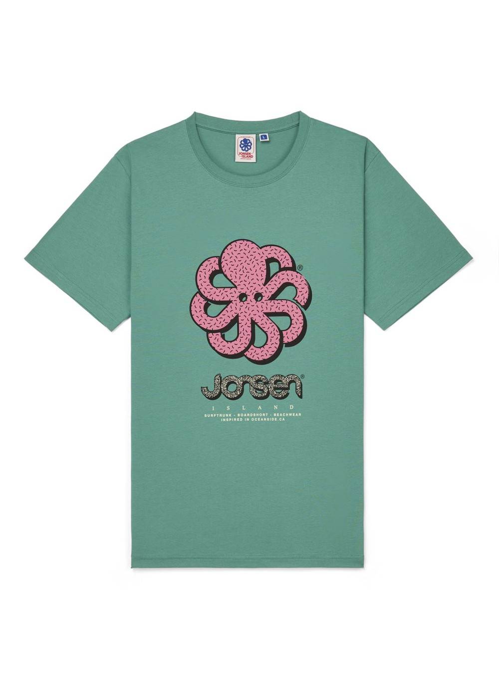 Jonsen Island T-SHIRT CLASSIC BIG CREATIVE NORTH SEA JONSEN ISLAND JICLASSICBIGCREA chez West Gallery Dieppe