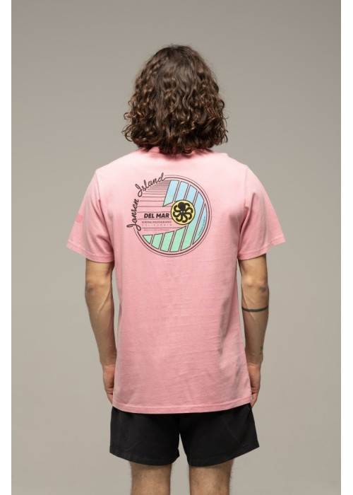 Jonsen Island T-SHIRT CLASSIC DEL MARE PINK JONSEN ISLAND JICLASSICDELMAREPINK chez West Gallery Dieppe