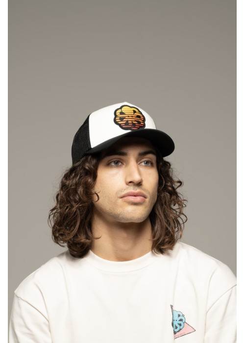 Jonsen Island TRUCKER FLOWER 3 FLOWER SUN JONSEN ISLAND JITRUCKERFLOWER chez West Gallery Dieppe