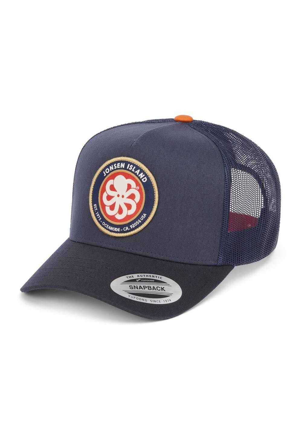 Jonsen Island TRUCKER AUTHENTIC NAVY CLUB JONSEN ISLAND JITRUCKERNAVYCLUB chez West Gallery Dieppe