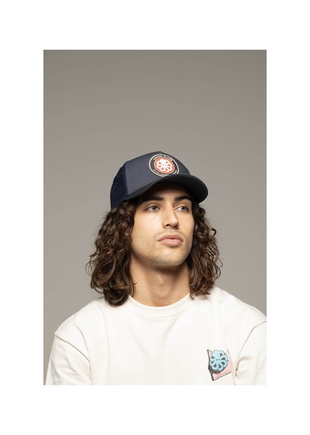 Jonsen Island TRUCKER AUTHENTIC NAVY CLUB JONSEN ISLAND JITRUCKERNAVYCLUB chez West Gallery Dieppe