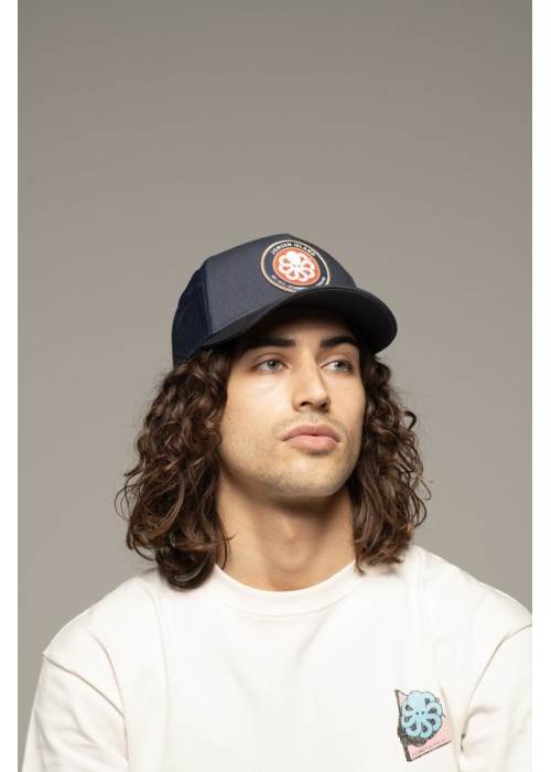 Jonsen Island TRUCKER AUTHENTIC NAVY CLUB JONSEN ISLAND JITRUCKERNAVYCLUB chez West Gallery Dieppe