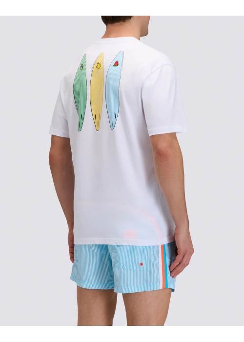 Sundek TEE SHIRT SUNDEK SURFEUR TIDAL M769TEJ78JI chez West Gallery Dieppe