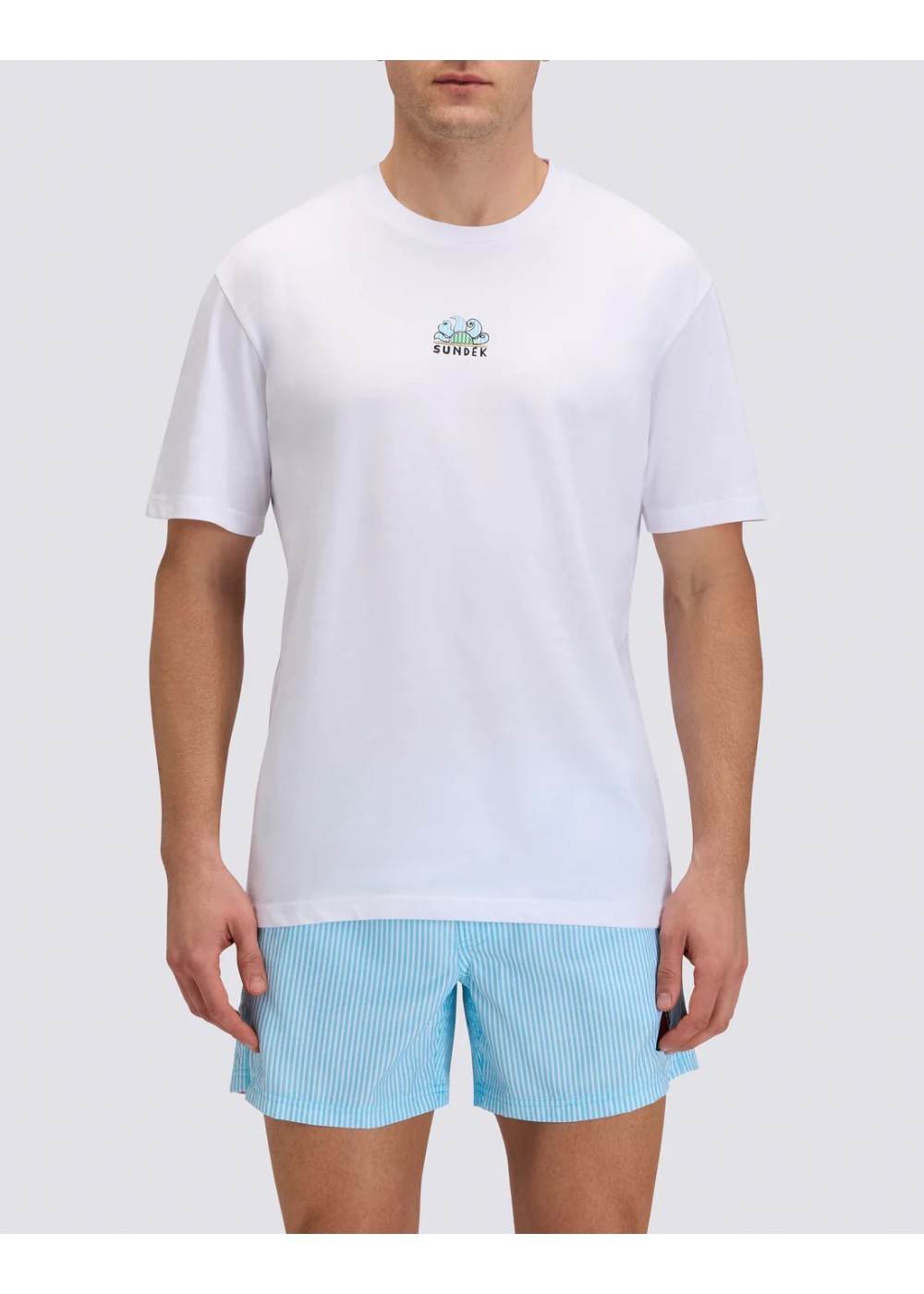 Sundek TEE SHIRT SUNDEK SURFEUR TIDAL M769TEJ78JI chez West Gallery Dieppe