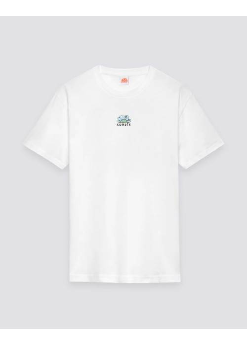 Sundek TEE SHIRT SUNDEK SURFEUR TIDAL M769TEJ78JI chez West Gallery Dieppe